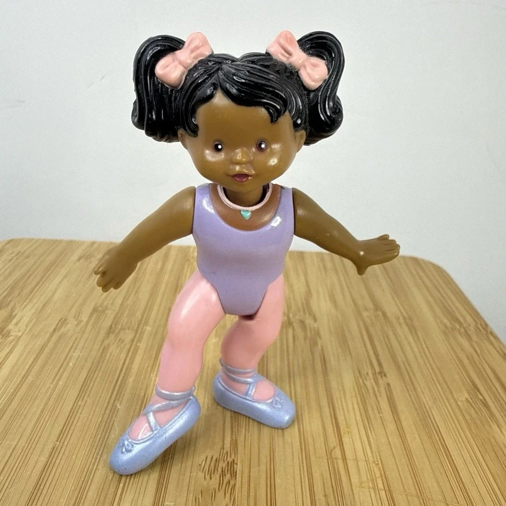 1995 Loving Family Ballet BALLERINA Fisher Price African American Doll 4